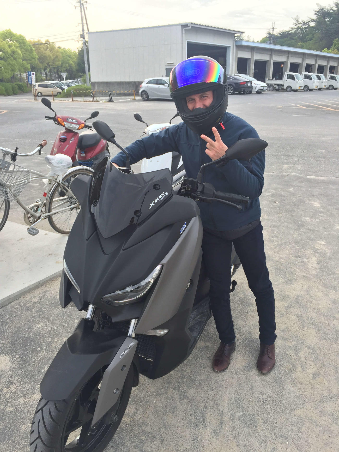 今のバイクも日本のだよ！（19年5月撮影）