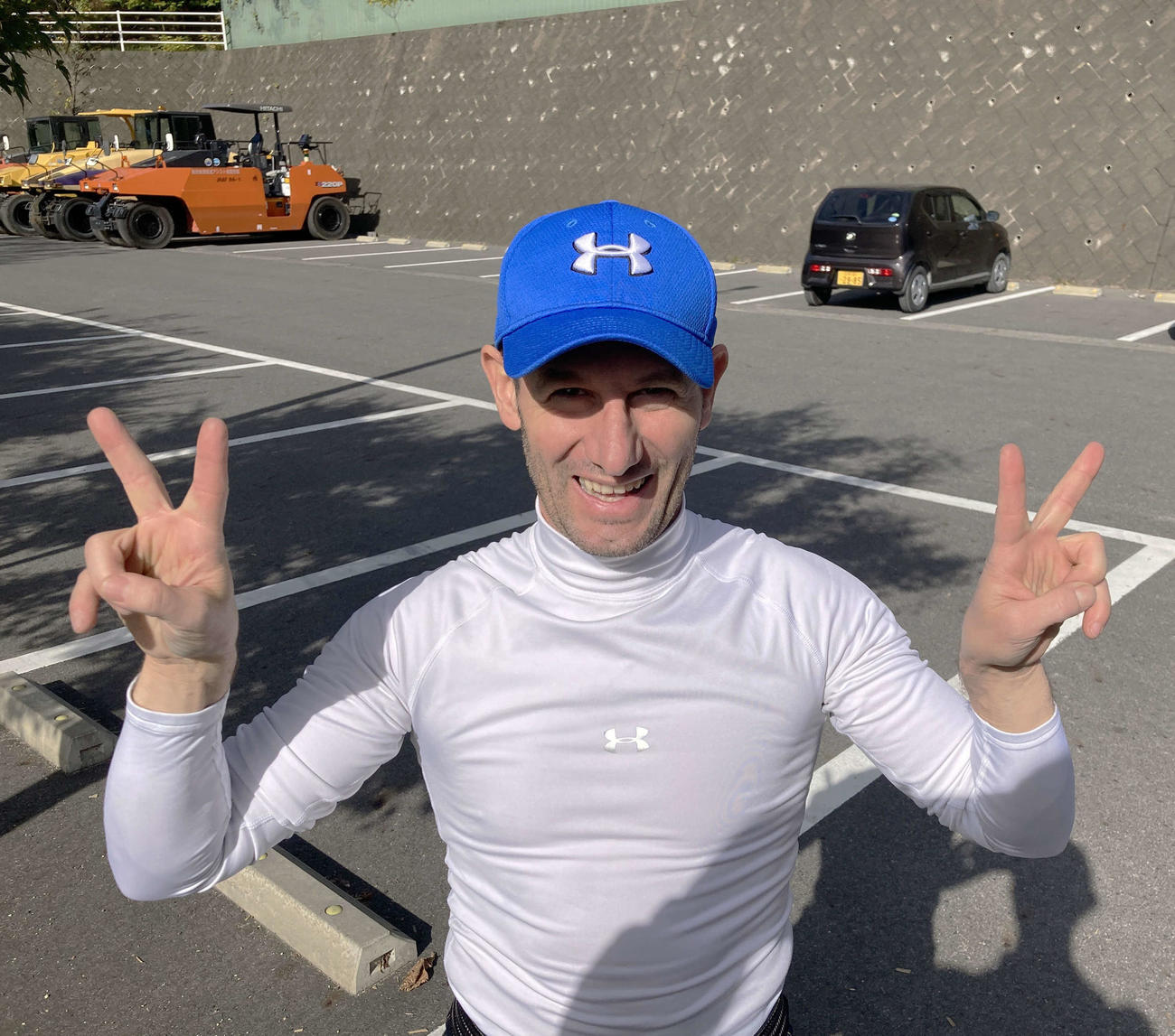 今週はDi「v」inaでVを目指すよ！（撮影・太田尚樹）