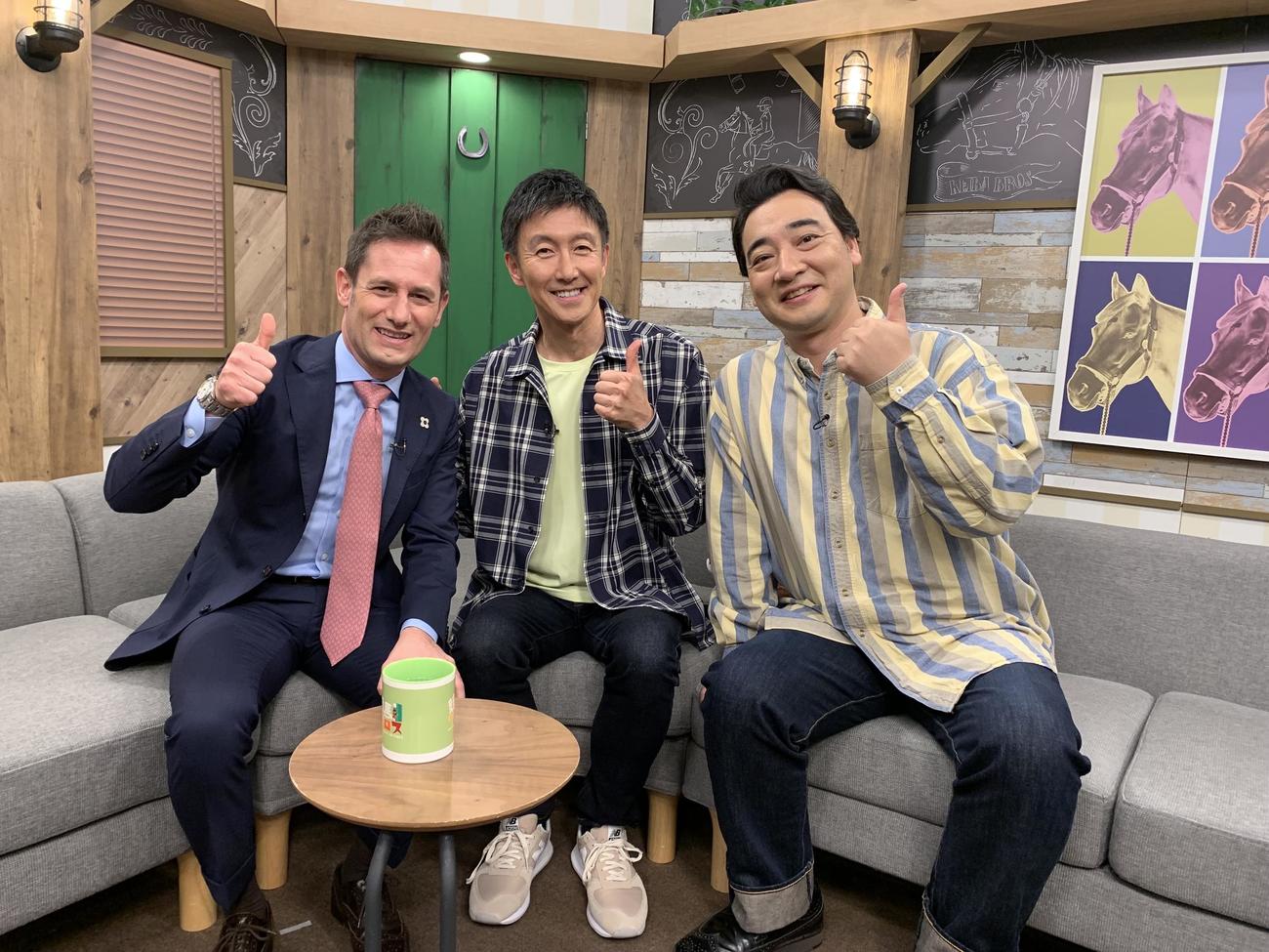 グリーンチャンネルの「競馬ブロス」に出てきたよ！（本人提供）