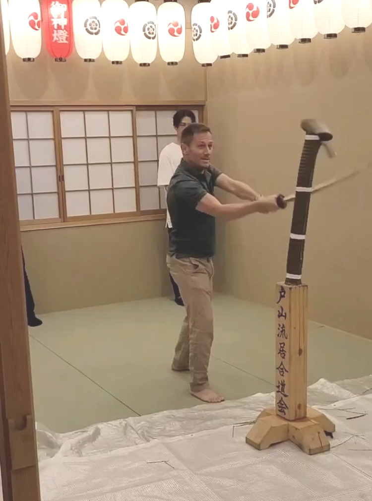 サムライになれるかな！？（本人提供）