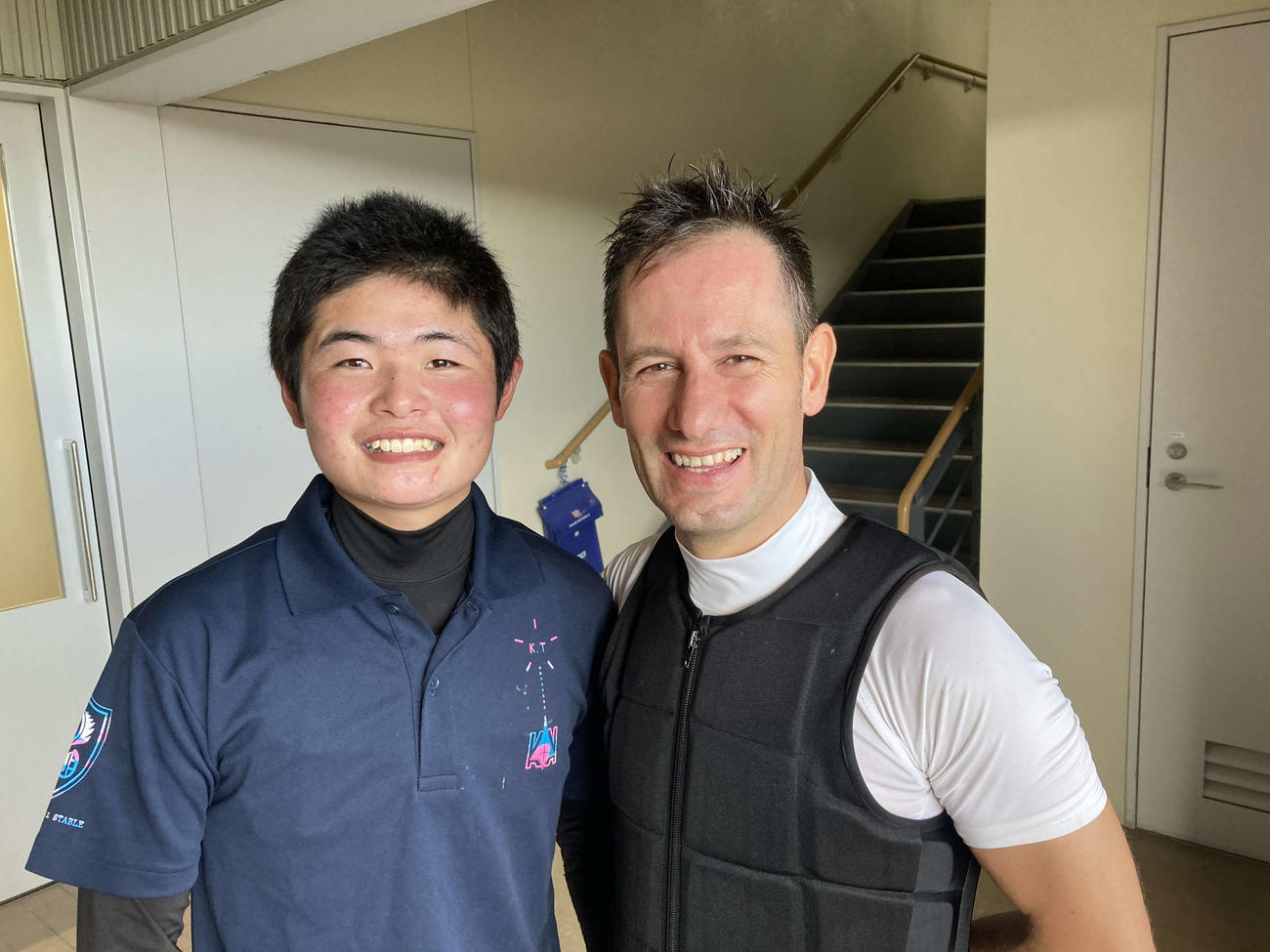 カンタ、おかえり！（撮影・太田尚樹）