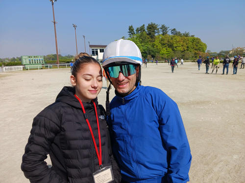 ルクレツィアがトレセンに来たよ！（撮影・太田尚樹）