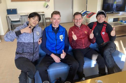 イケメンばかりでしょ？（撮影・太田尚樹）