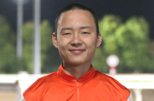 大井の菅原涼太騎手（2021年4月15日撮影）
