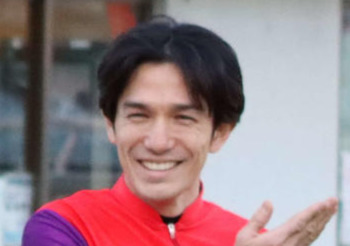 和田譲治騎手（2022年3月1日撮影）