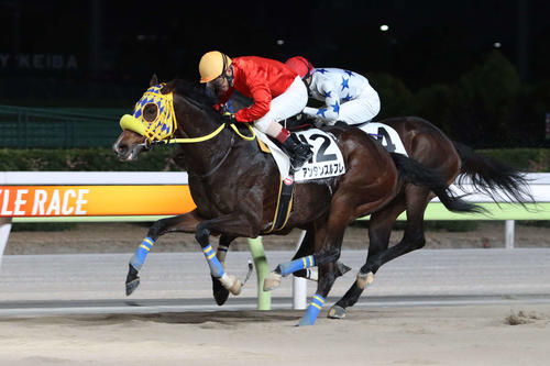 アンタンスルフレと山崎誠士騎手