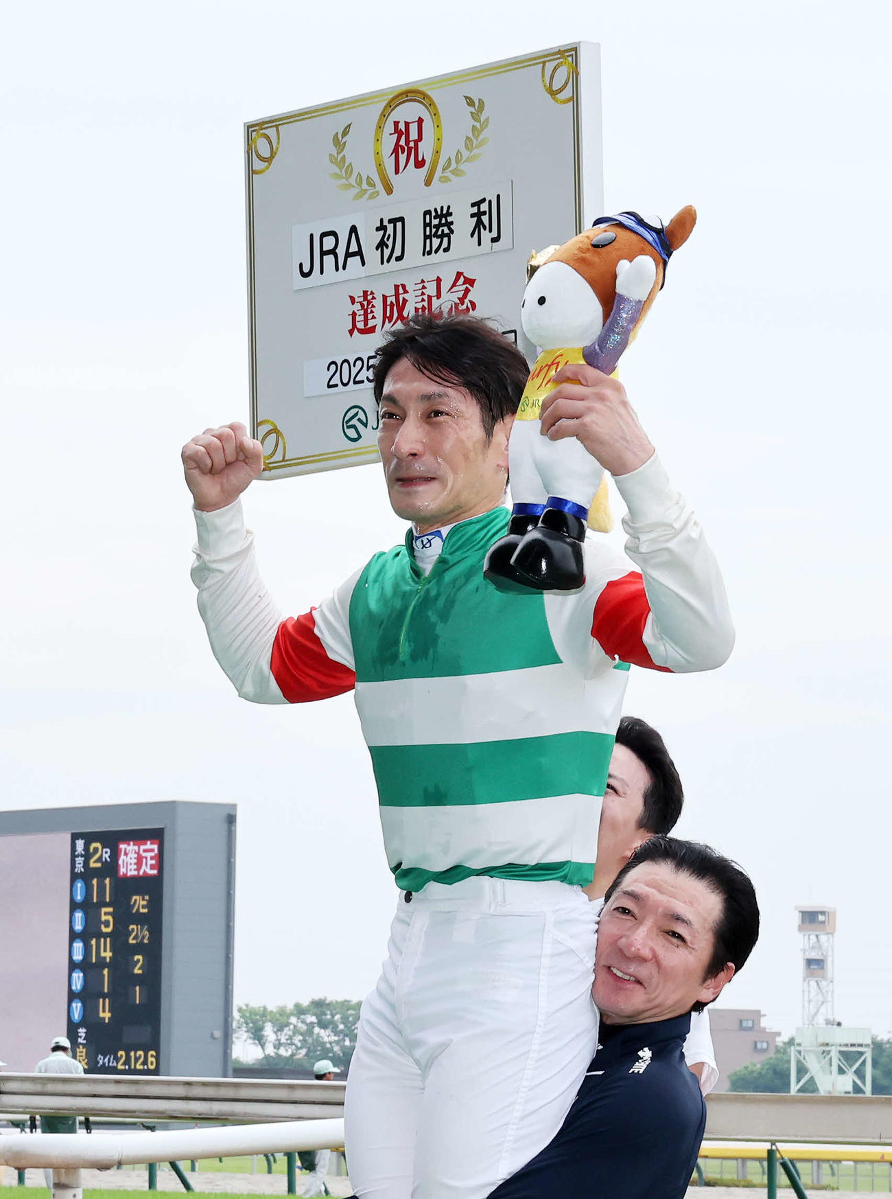 6月8日、トライゴーニックでJRA初勝利を飾った矢野騎手