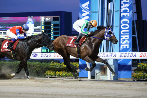 ポリゴンウェイヴと山中悠希騎手