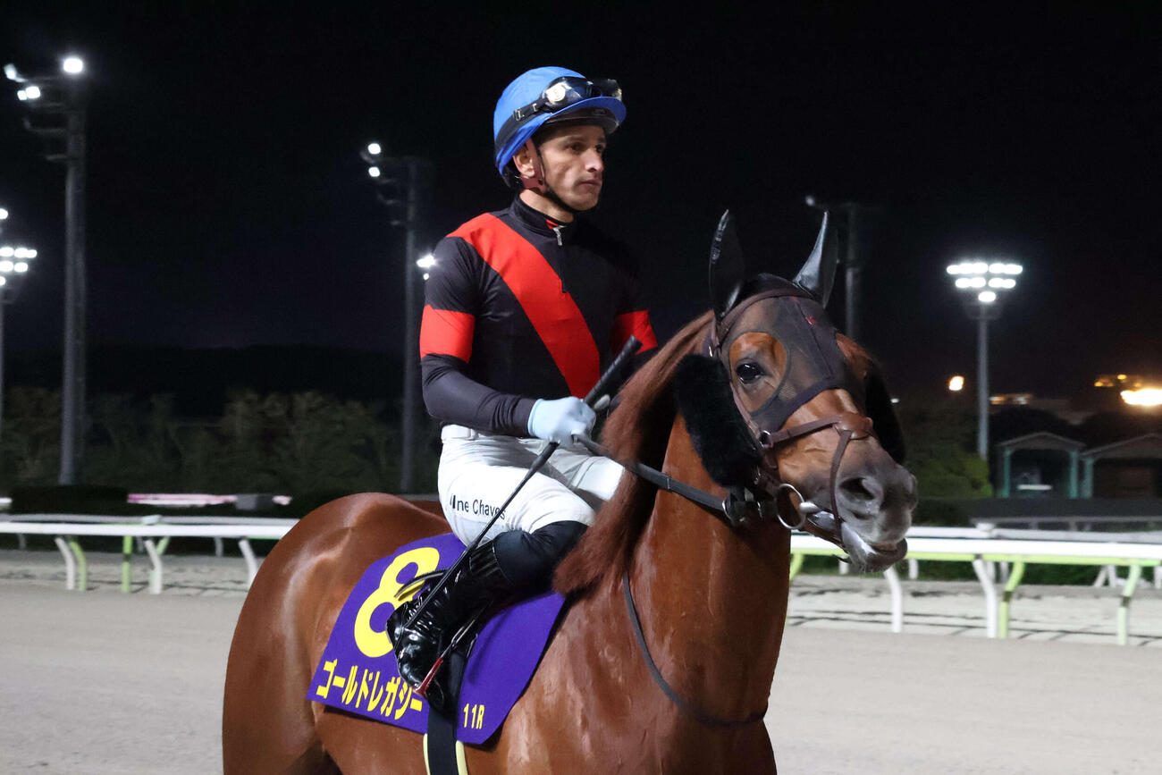 16日のブリリアントCで日本での重賞初騎乗を果たしたシャベス騎手