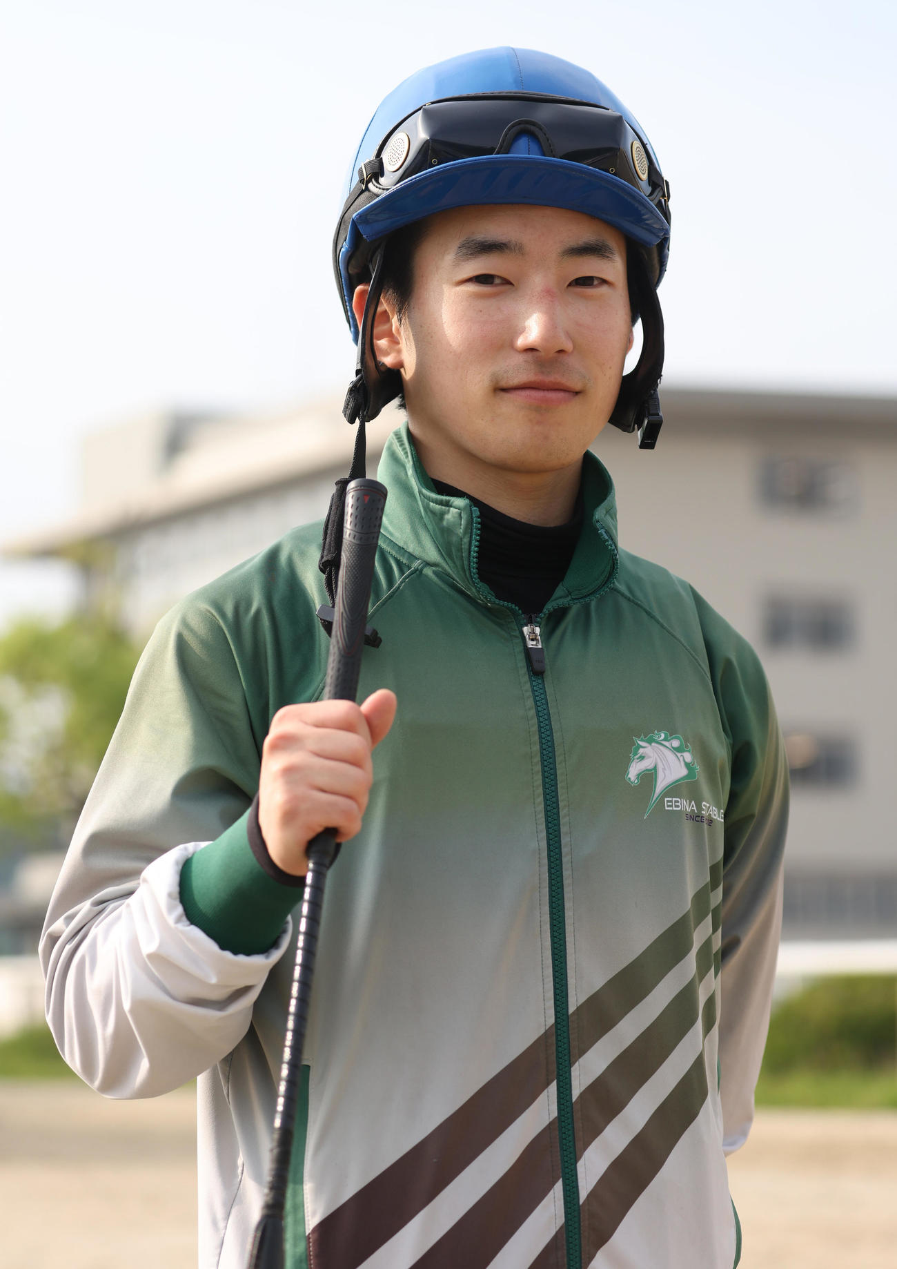 栗東で武者修行中の秋山稔騎手