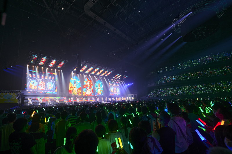 「ウマ娘　プリティーダービー　5th EVENT ARENA TOUR GO BEYOND－WISH－」DAY2（c）Cygames, Inc.（横浜・ぴあアリーナMM、2023年7月16日）