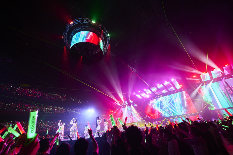 「ウマ娘　プリティーダービー　5th EVENT ARENA TOUR GO BEYOND－WISH－」DAY2（c）Cygames, Inc.（横浜・ぴあアリーナMM、2023年7月16日）