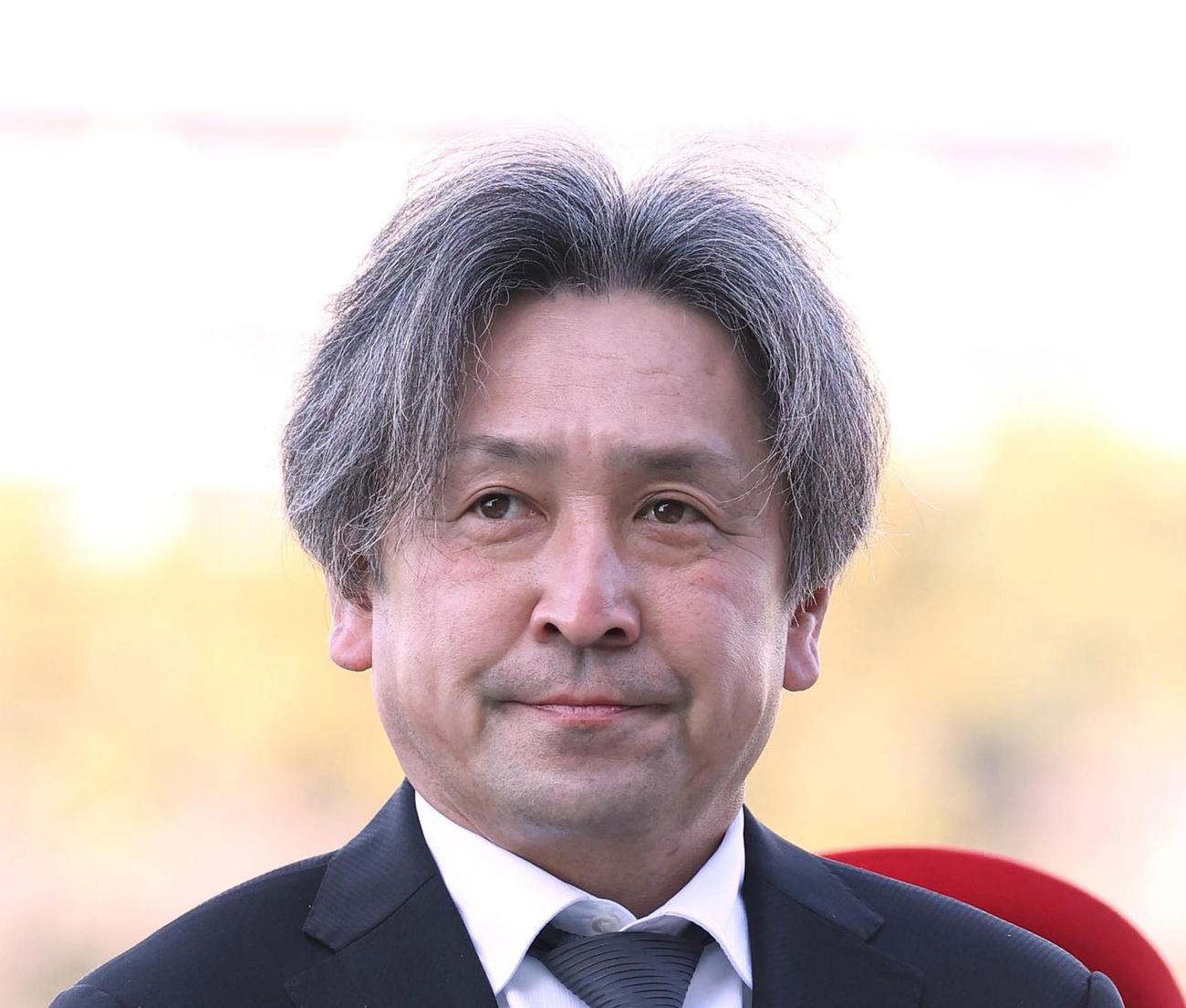 千田輝彦調教師（2023年3月撮影）