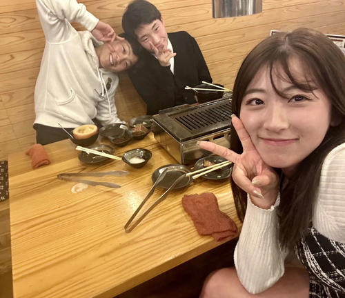 休日に、小沢さんと大河とご飯に行ってきました！（本人提供）