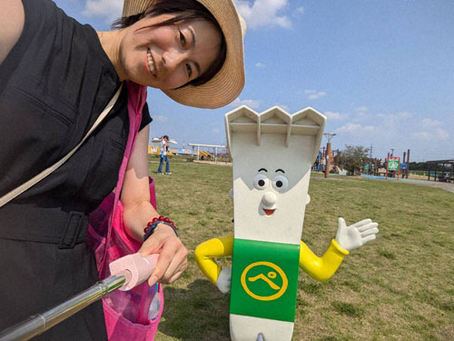 中京競馬場のマスコットキャラクター・ペガスターくんです