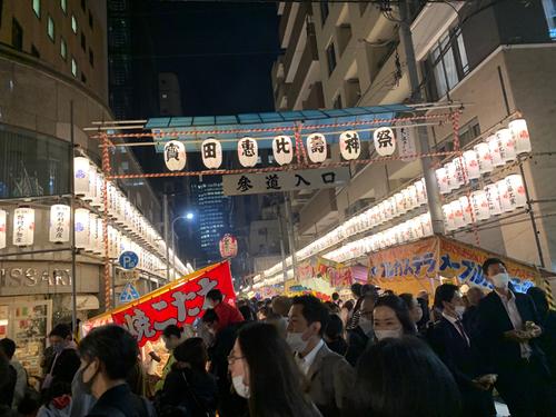 秋の風物詩「べったら市」