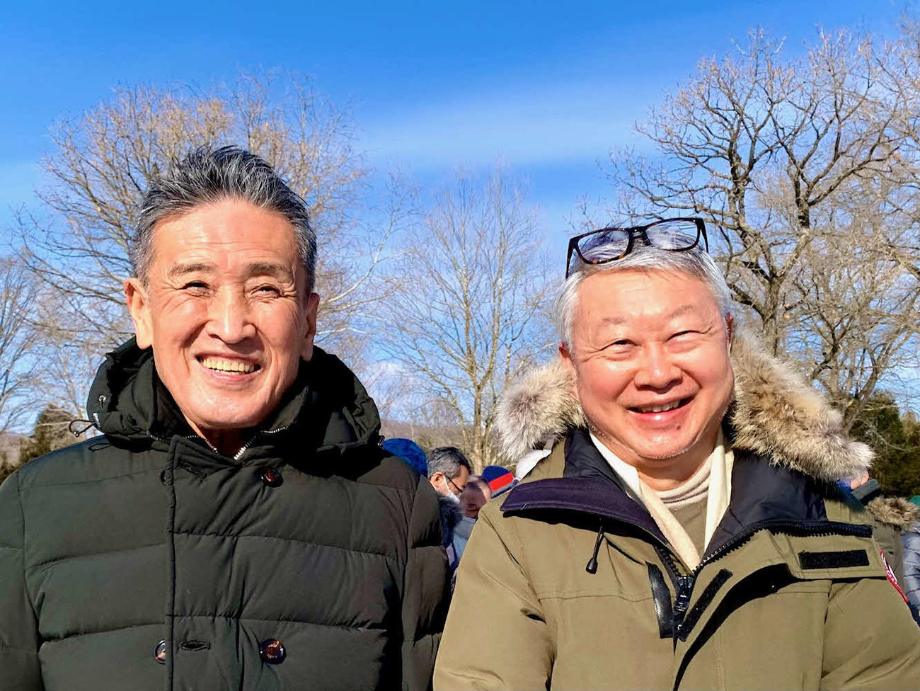 吉田勝巳さんとツーショット