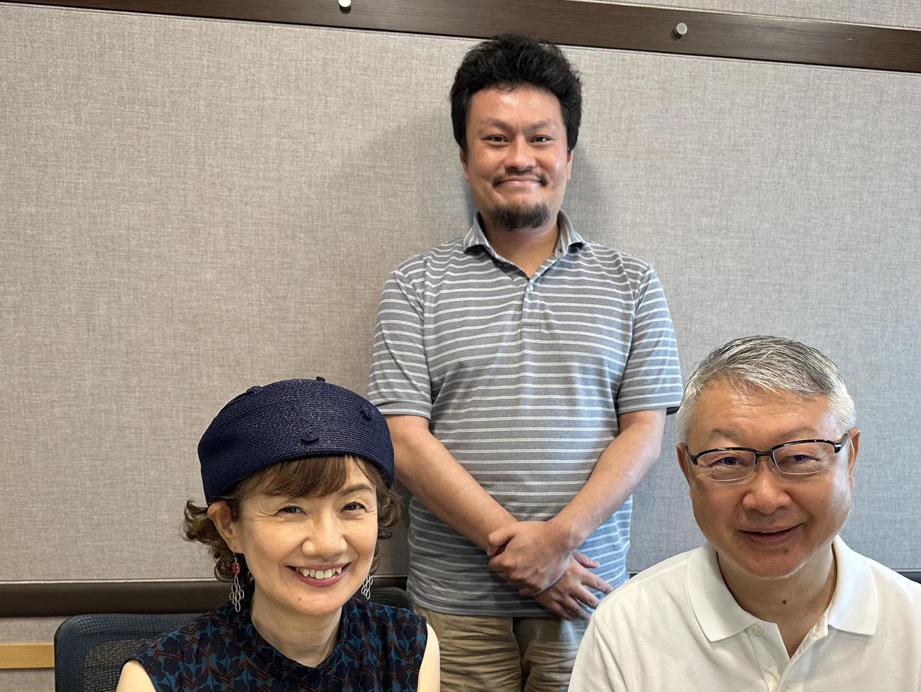 鈴木淑子さん、ラジオNIKKEI山本直アナとパチリ！