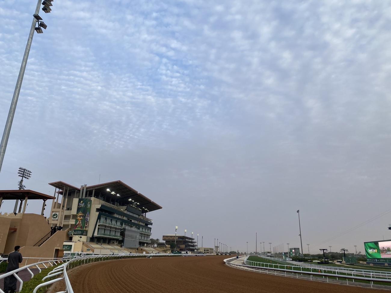 決戦の舞台となるキングアブドゥルアジーズ競馬場（撮影・TIS／三原充史）