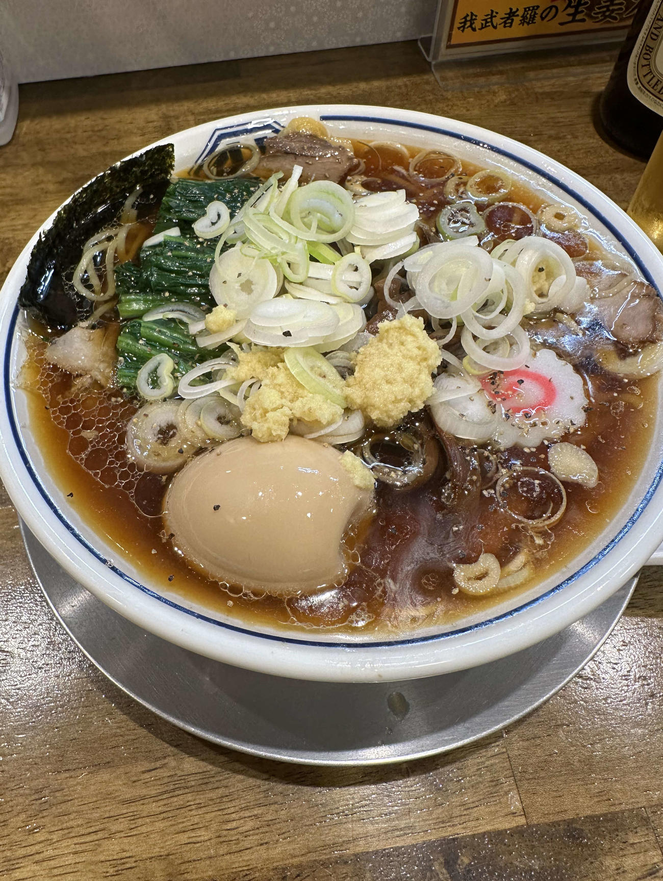 最近お気に入りの長岡生姜ラーメン！
