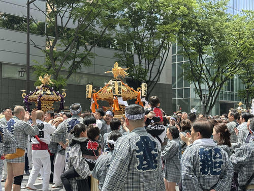 ケンタッキーダービーとプリークネスSの間は神田祭でした