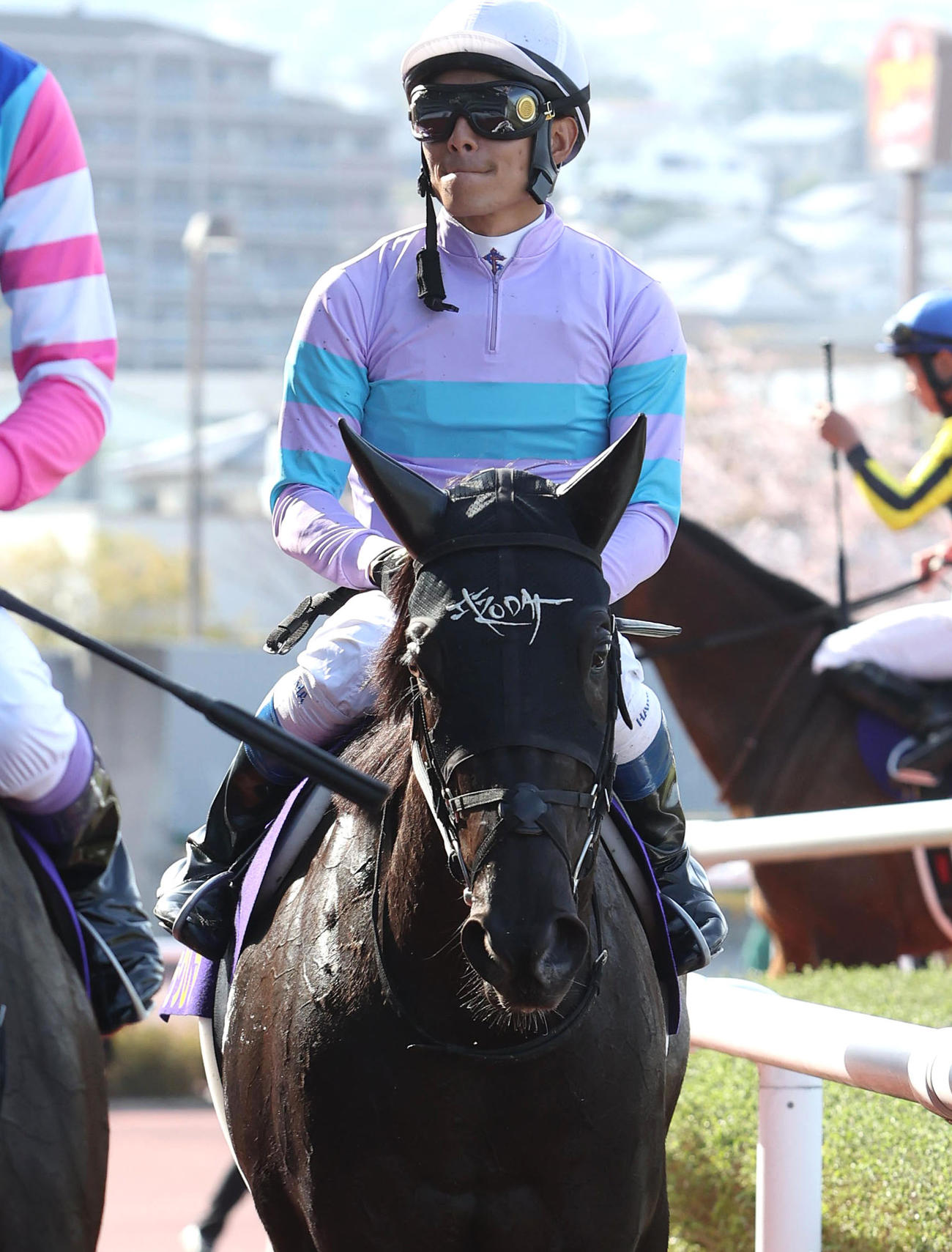 桜花賞3着に入りオークスの優先出走権を獲得したナムラクレア（撮影・白石智彦）
