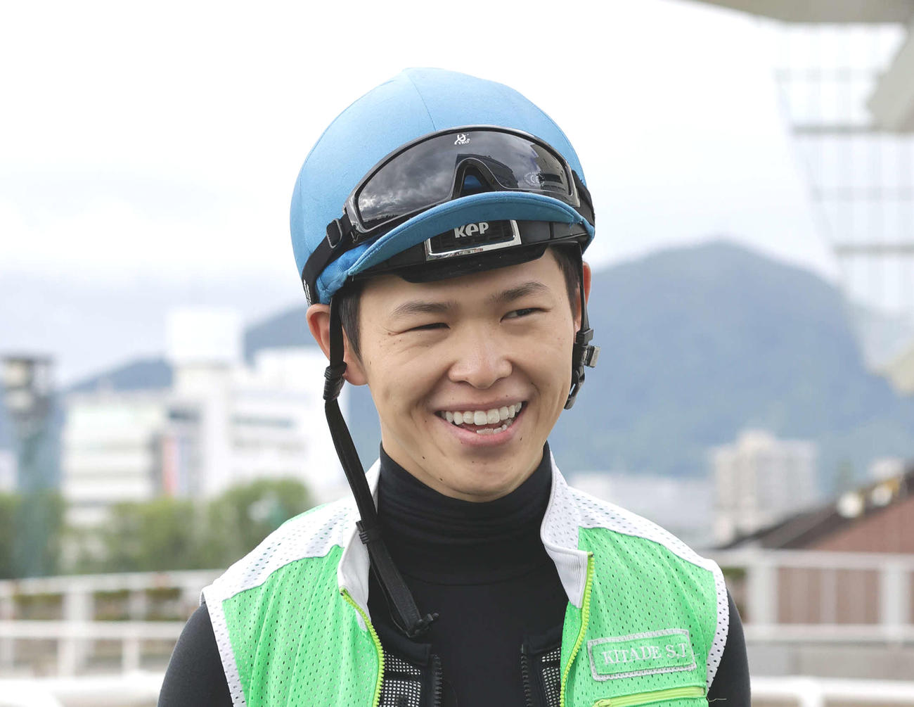 亀田温心騎手（2021年8月26日撮影）