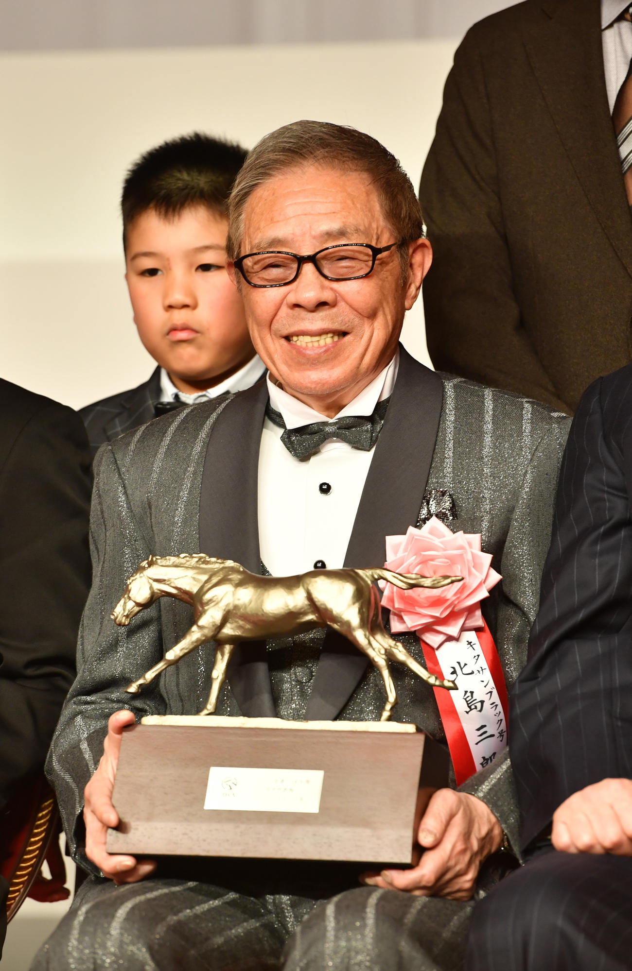 キタサンシュガーの北島三郎オーナー（18年1月撮影）