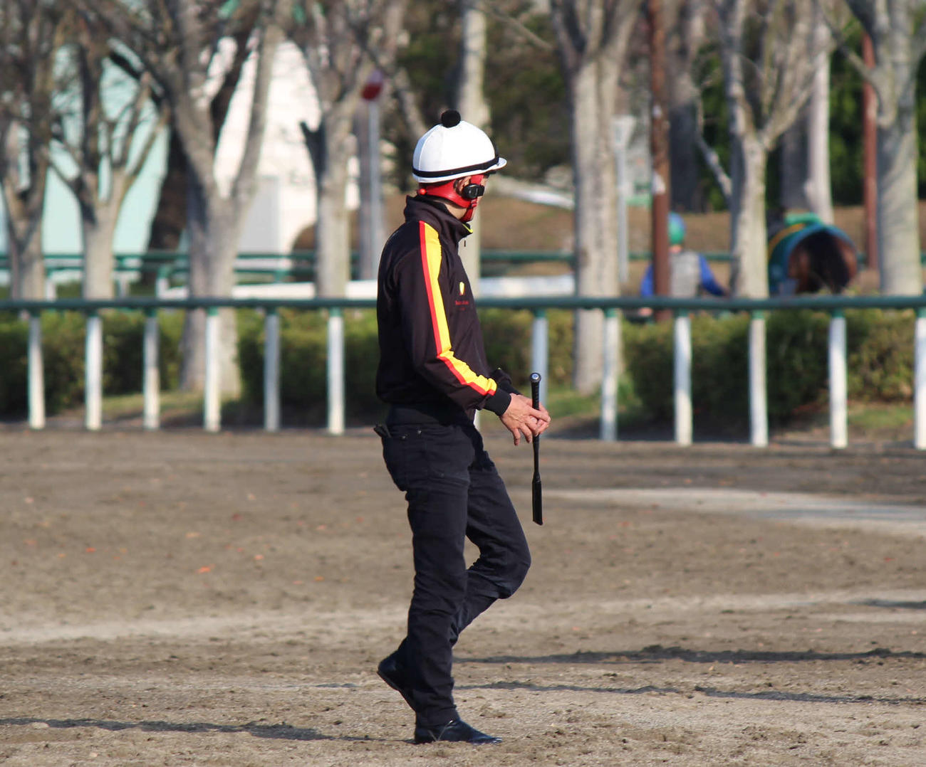 福島5Rをトワイライトタイムで制した小野寺騎手（撮影・木南友輔）