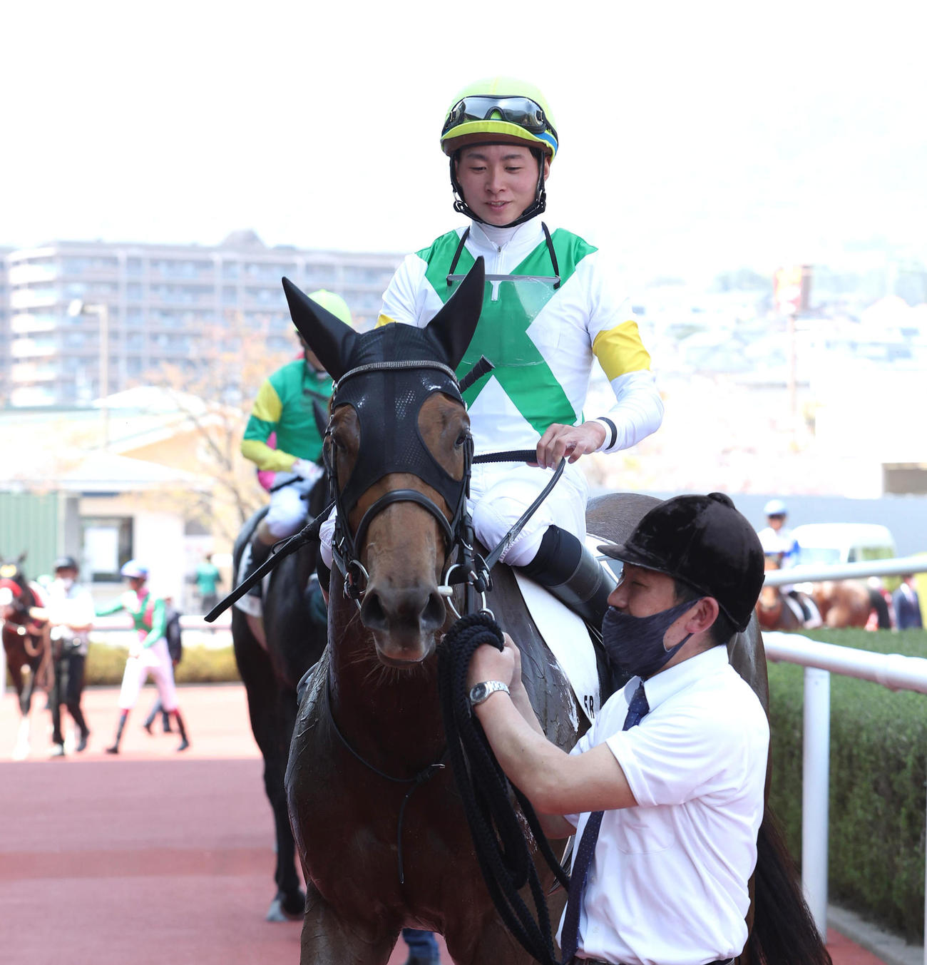 10日、3歳1勝クラスを制したカセノダンサー