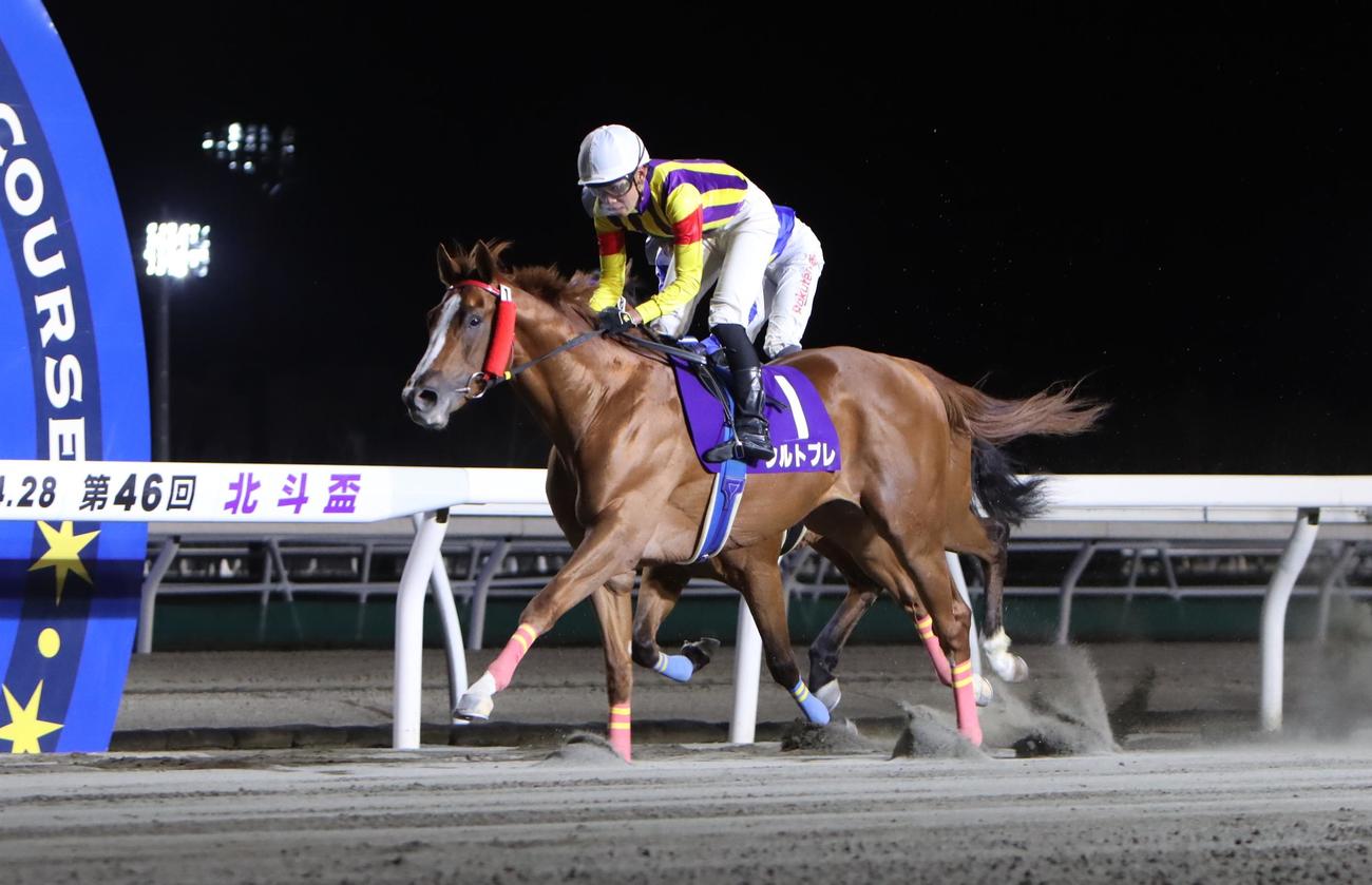3歳1冠目を奪取したシルトプレ（撮影・奥村晶治）