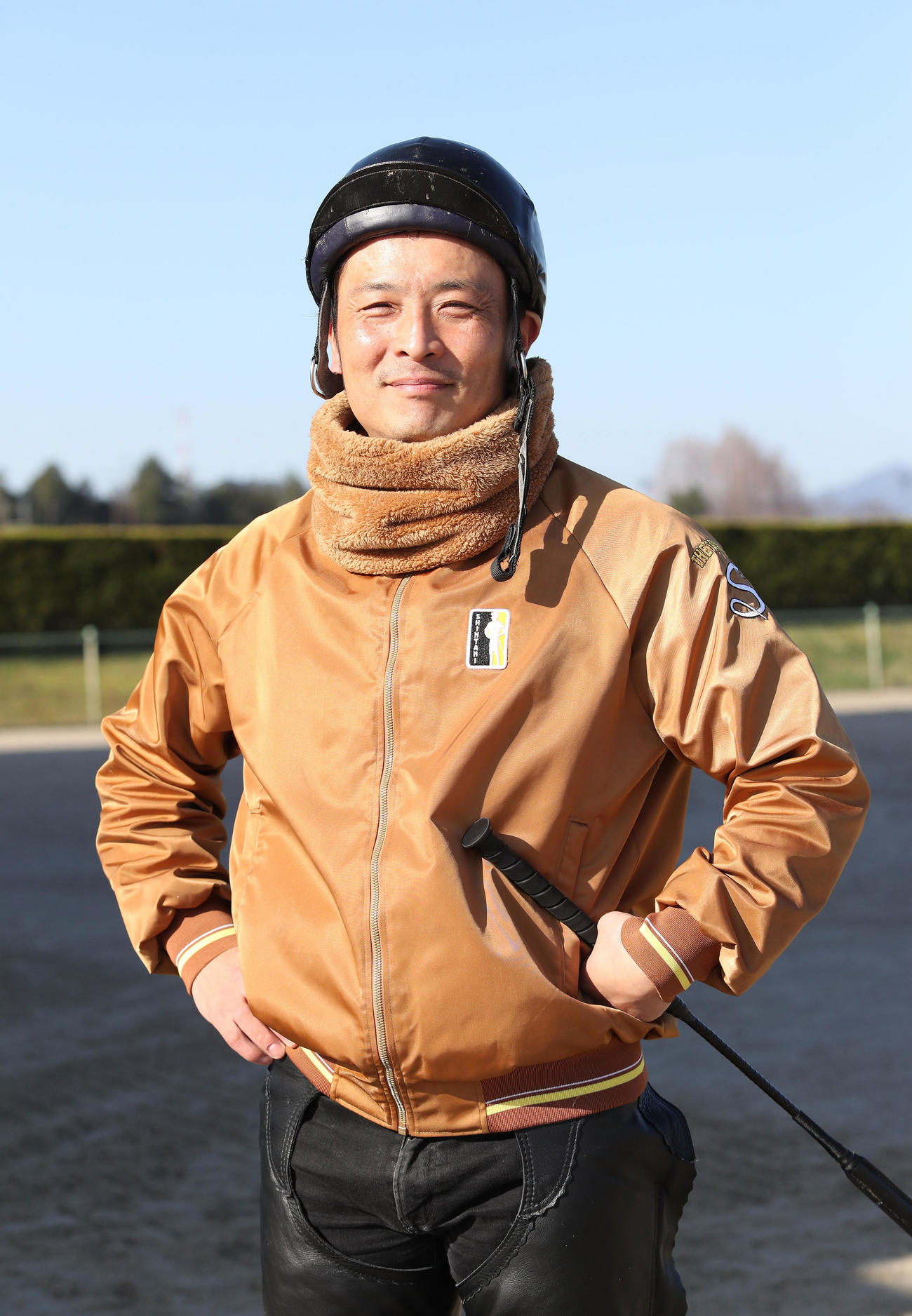 クラウンプライドを管理する新谷功一師（2020年3月12日撮影）