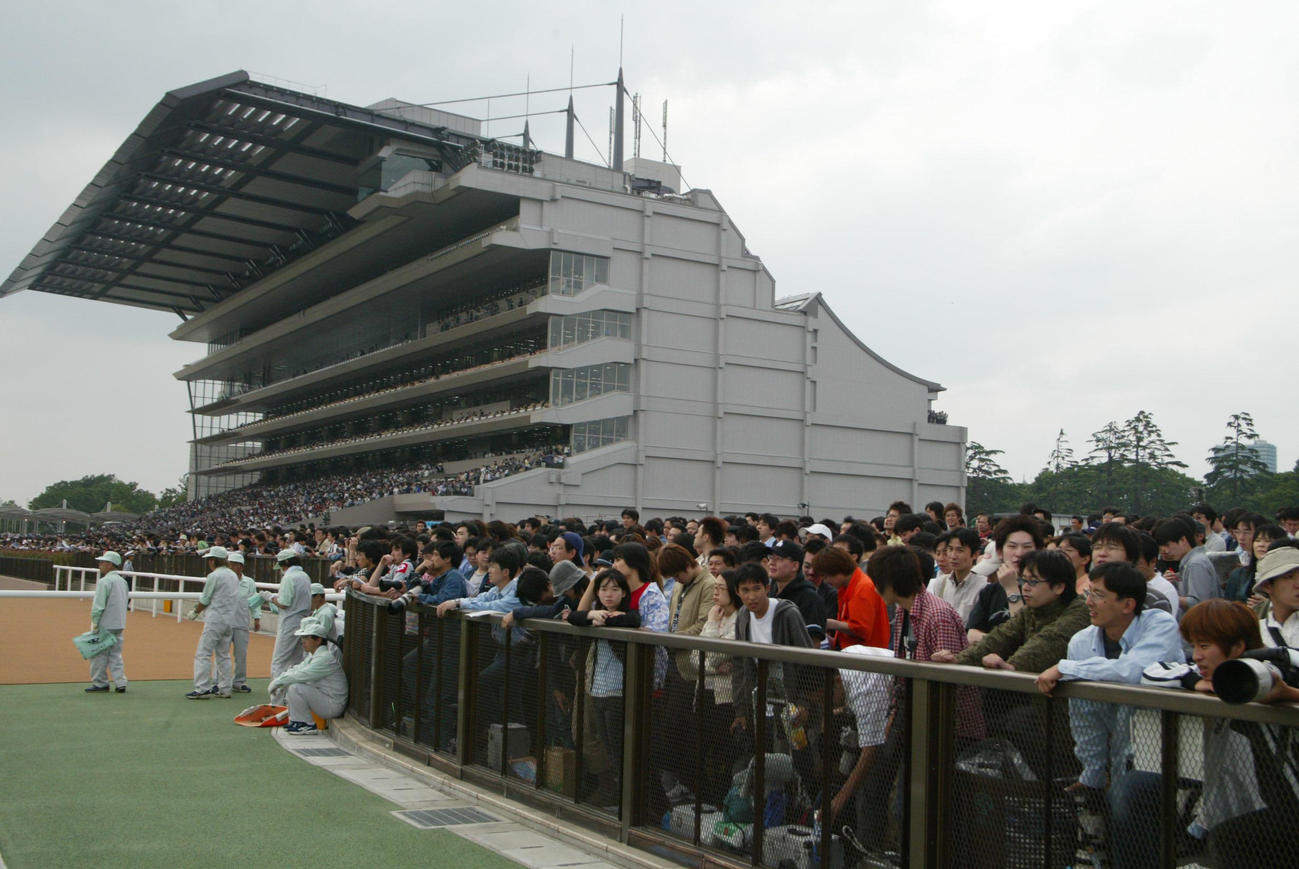 オークス、ダービーが行われる東京競馬場