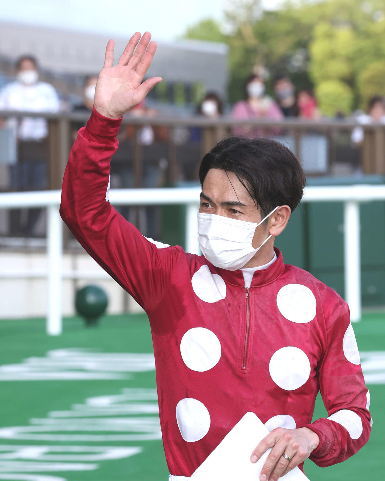 東京12Rをジョディーズマロンで制し、この日6勝目を挙げた戸崎圭太騎手（撮影・丹羽敏通）