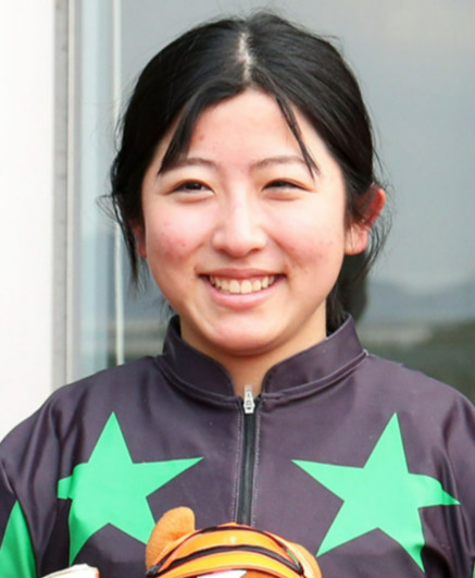 今村聖奈騎手（2022年3月撮影）