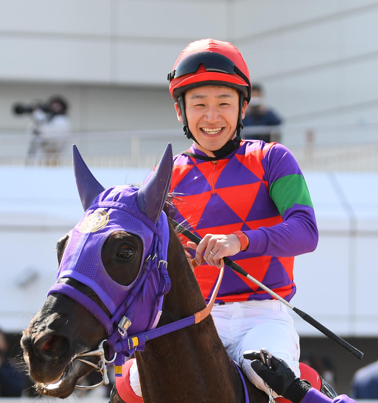 菊沢一樹騎手（2022年3月5日撮影）