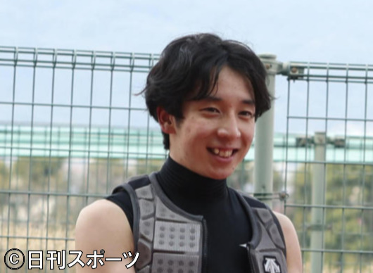 団野大成騎手（2022年3月13日撮影）