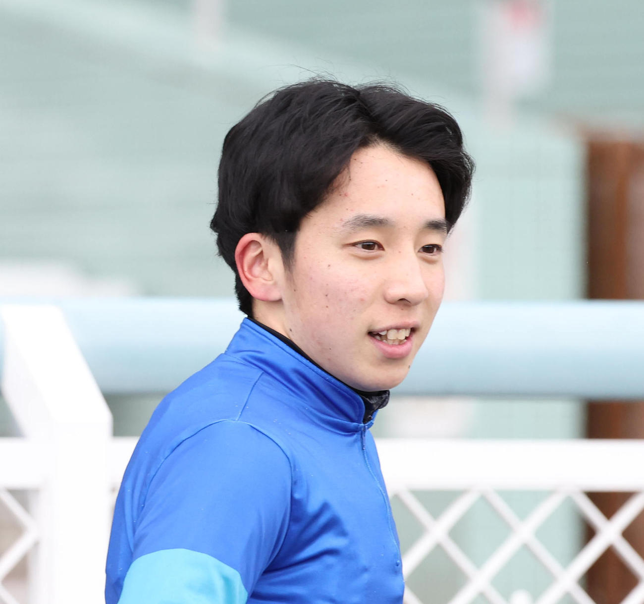 団野大成騎手（2021年12月撮影）