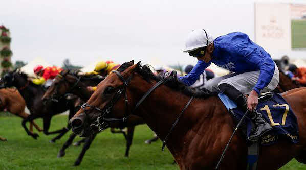 プラチナジュビリーSを制したネイヴァルクラウン（手前17番）（C）Megan Ridgwell,Royal Ascot