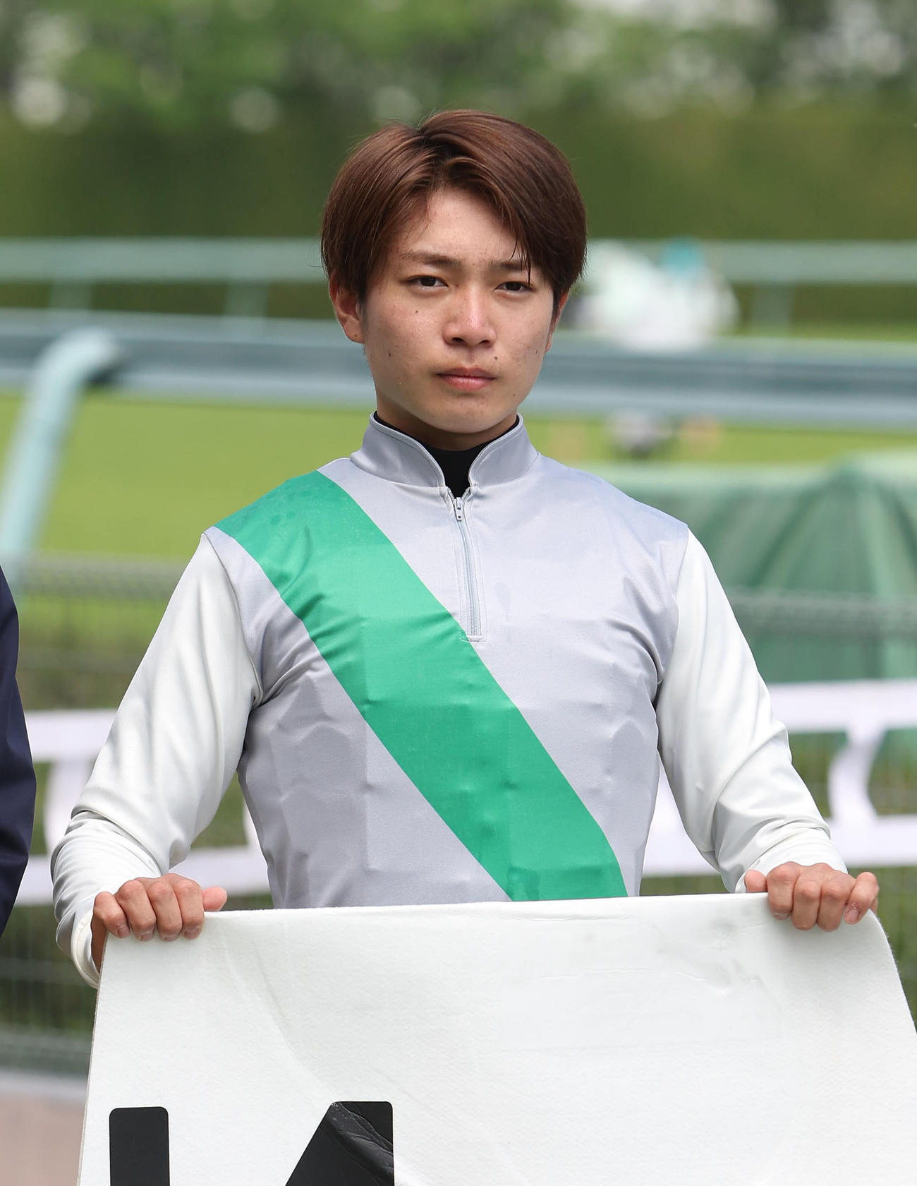 川又賢治騎手(22年4月23日撮影）