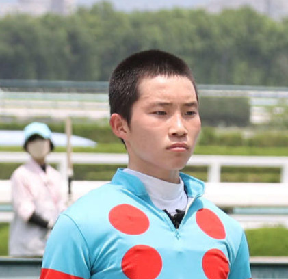 角田大河騎手（2022年6月撮影）