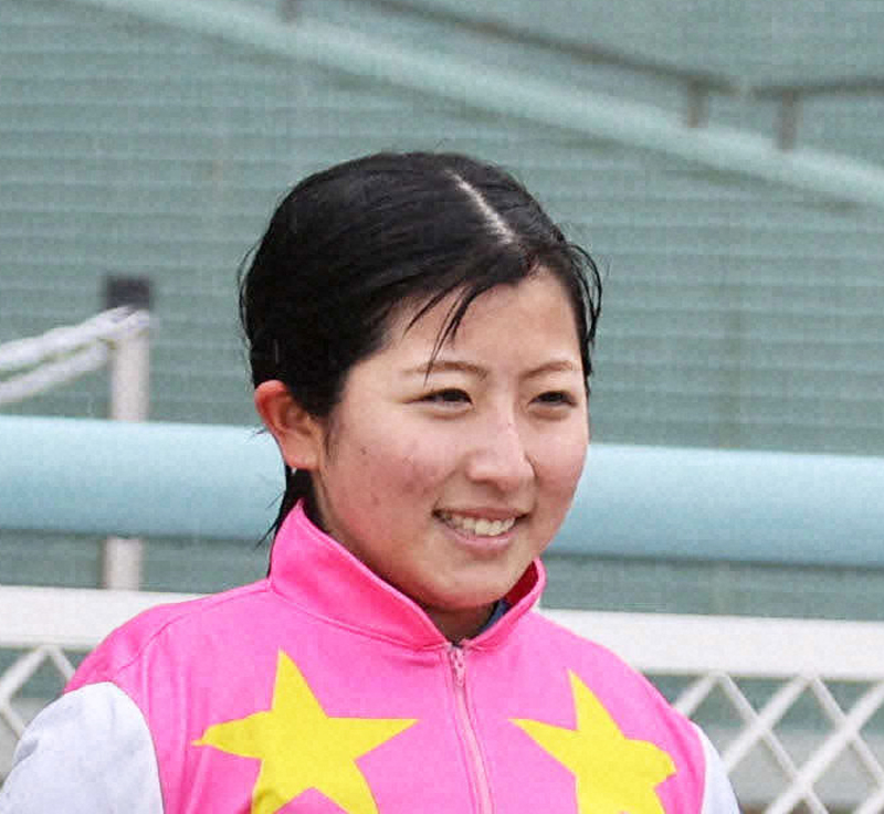 今村聖奈騎手（2022年3月撮影）