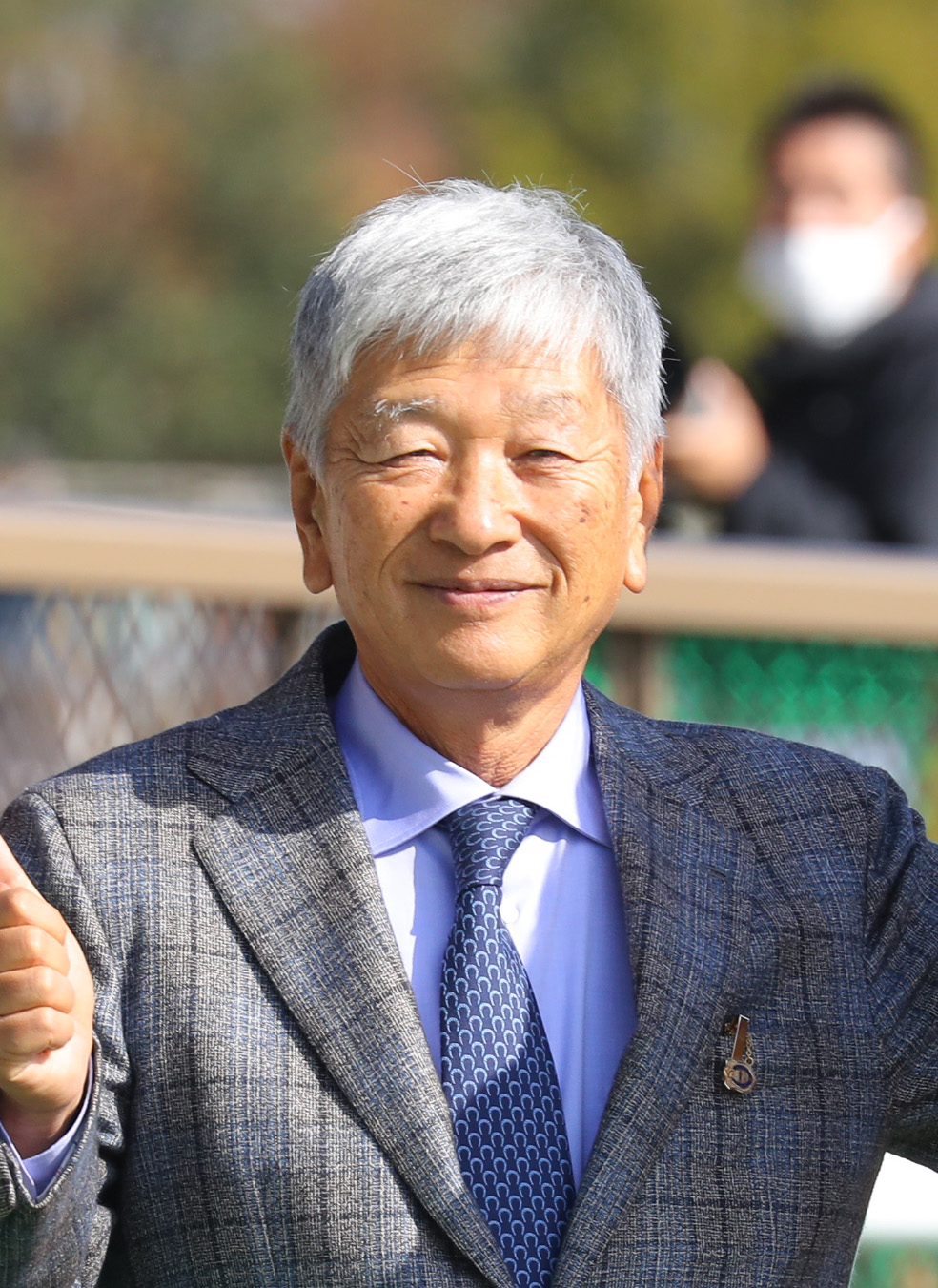吉田照哉氏（21年11月撮影）