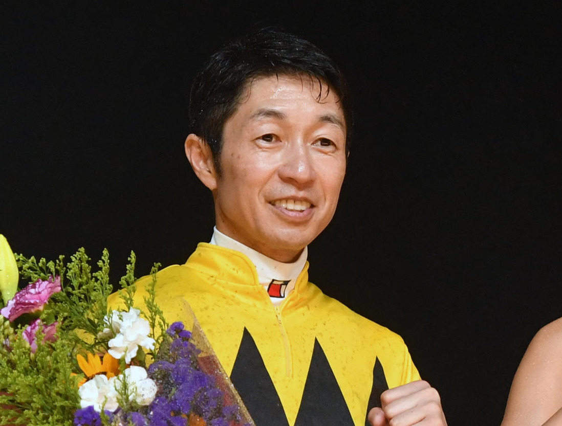 武豊騎手（撮影・柴田隆二）