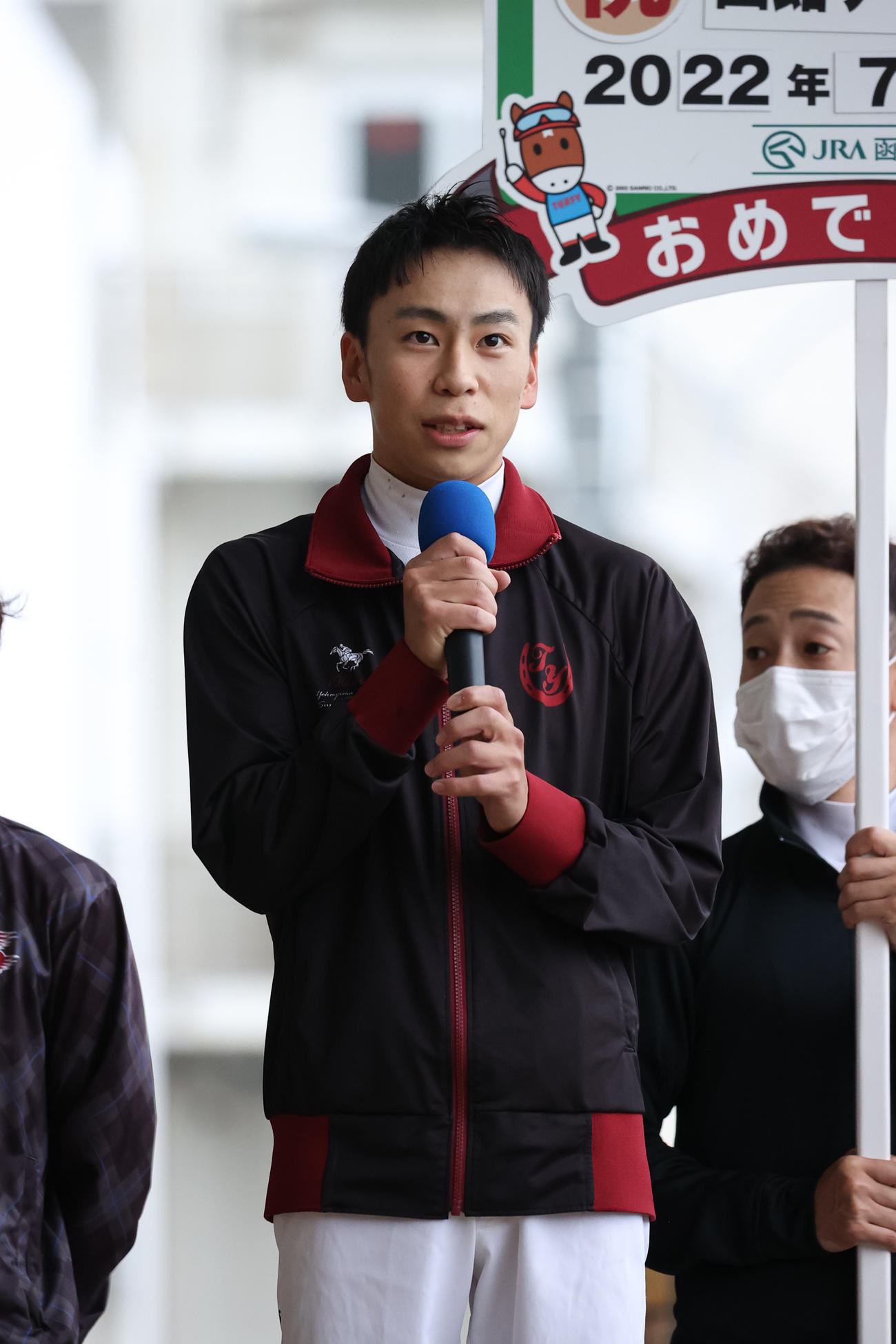 19勝を挙げ函館リーディングに輝いた横山武騎手（撮影・村野早祐）