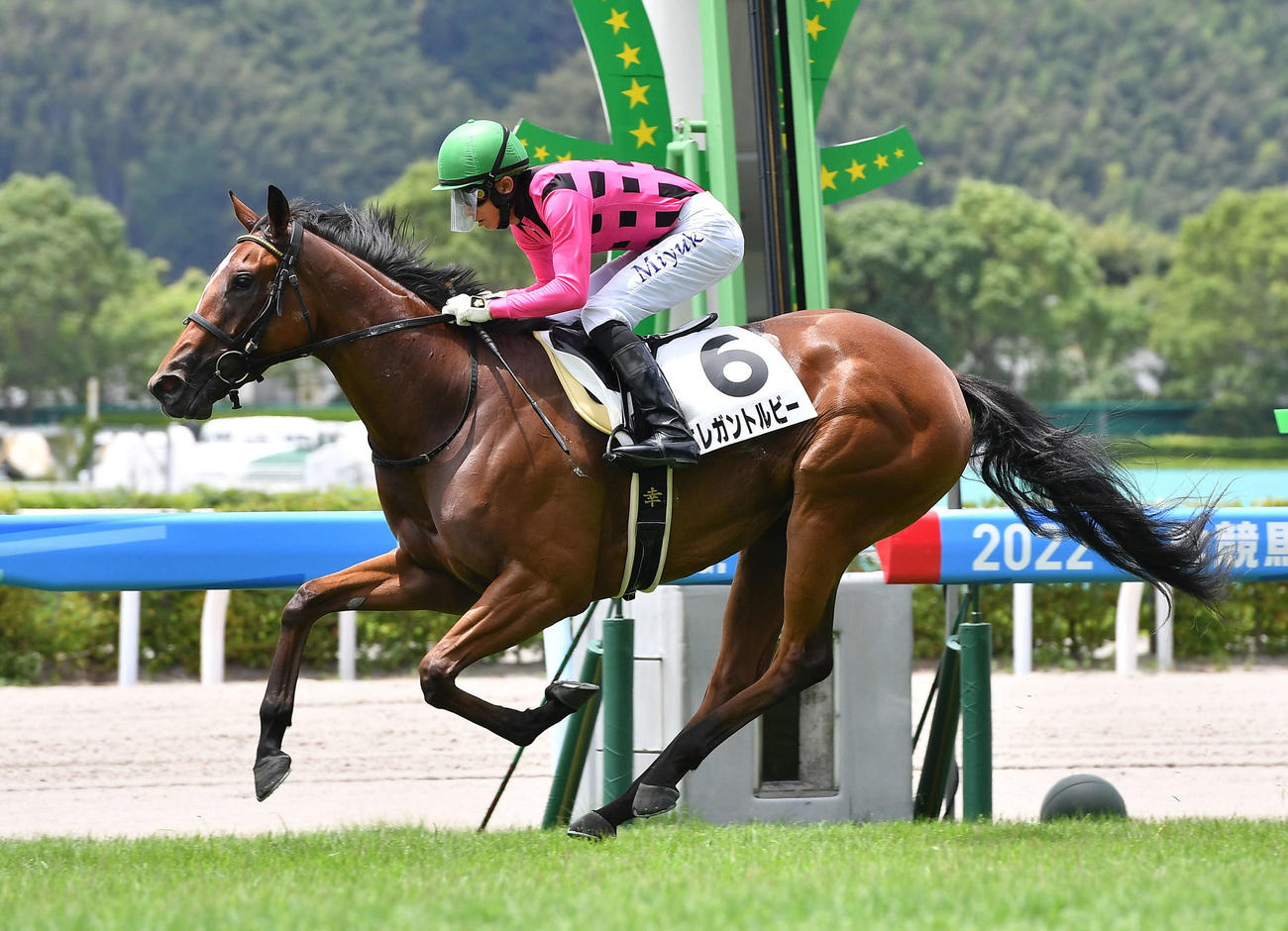 小倉5Rを制したエレガントルビーと幸英明騎手（撮影・岩下翔太）