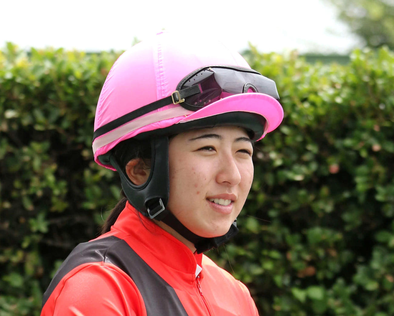 今村聖奈騎手（2022年7月2日撮影）