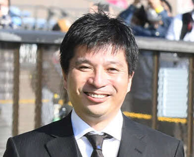 スマッシュハートの21を6000万円で落札した藤田晋氏（2021年11月20日撮影）