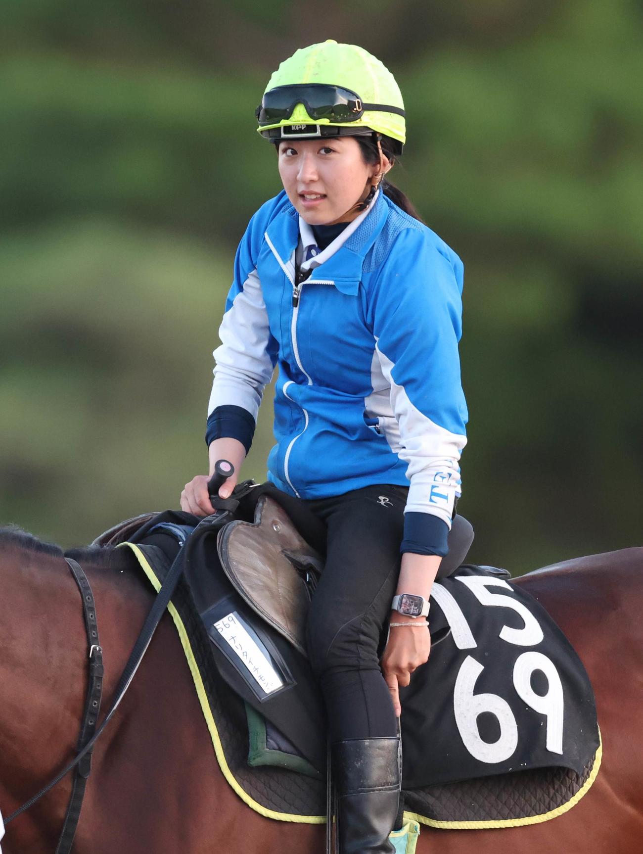 今村聖奈騎手（2022年8月3日撮影）