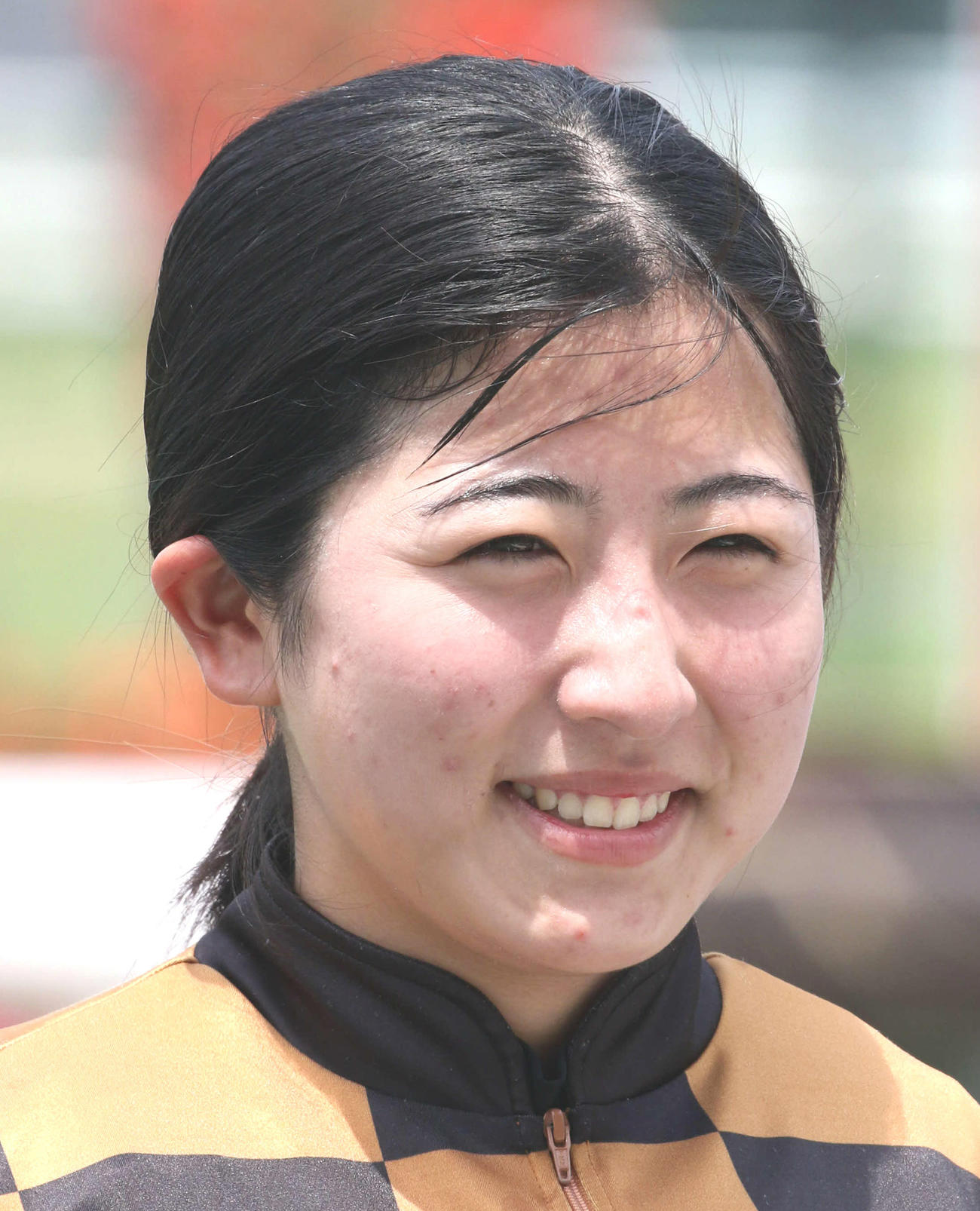 今村聖奈騎手（2022年6月19日撮影）